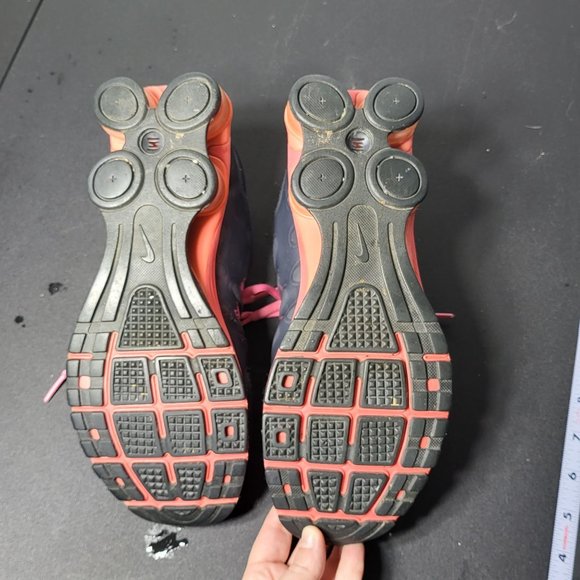 Nike Men's Shox Air Lunar NZ Infared Running Tennis Shoes Size 8.5 Gym Workout - Picture 6 of 15